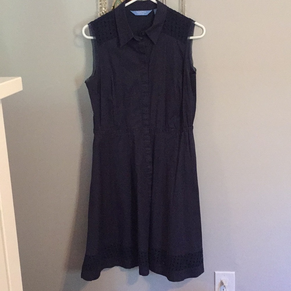 Navy Simply Vera A Line Dress
